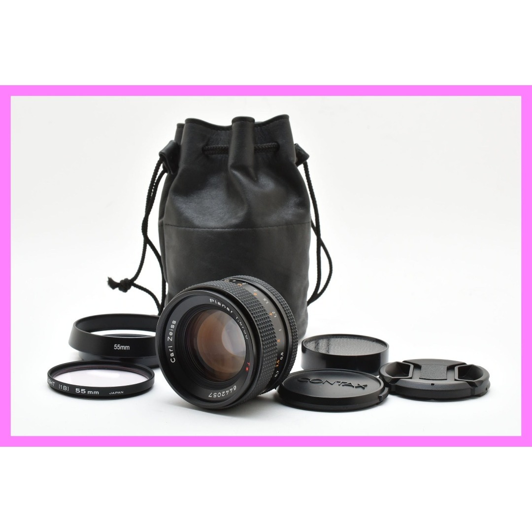 CONTAX - 銘玉 単焦点 プラナー CONTAX Planar 50mm F1.4の通販 by