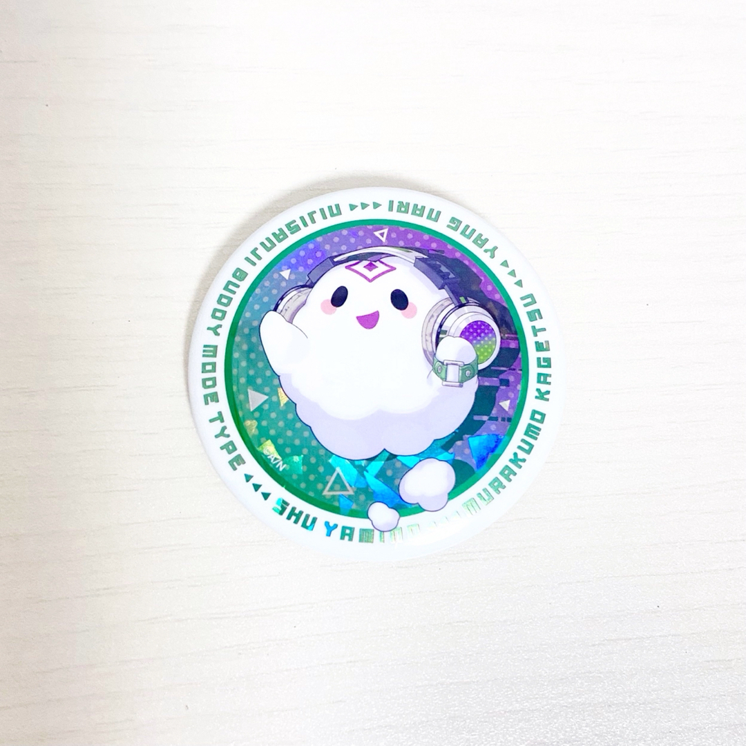 にじさんじ - やみくもやん Buddy Mode Type 缶バッジ 叢雲カゲツ の