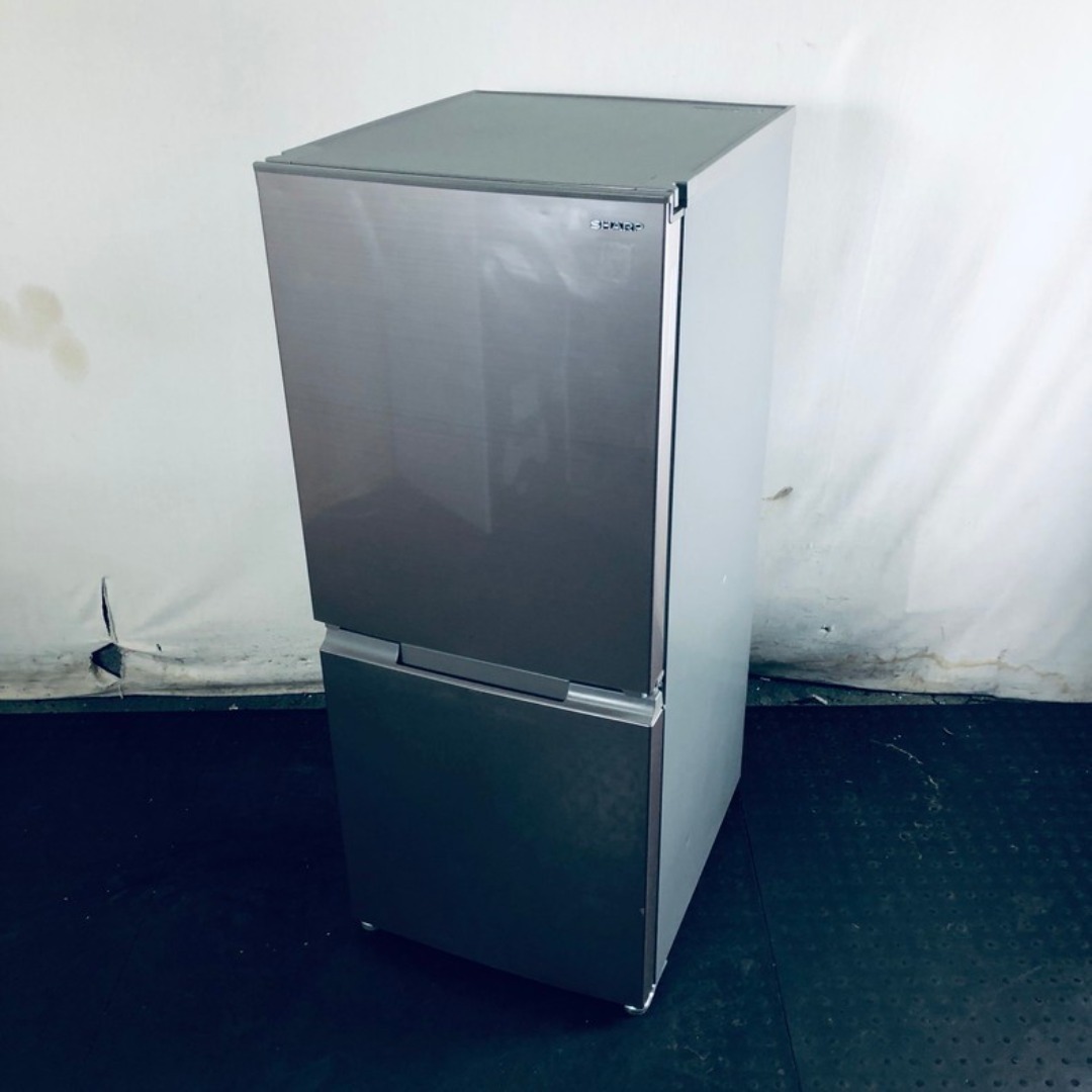 ☆送料・設置無料☆ 中古 2ドア冷蔵庫 シャープ (No.2836)