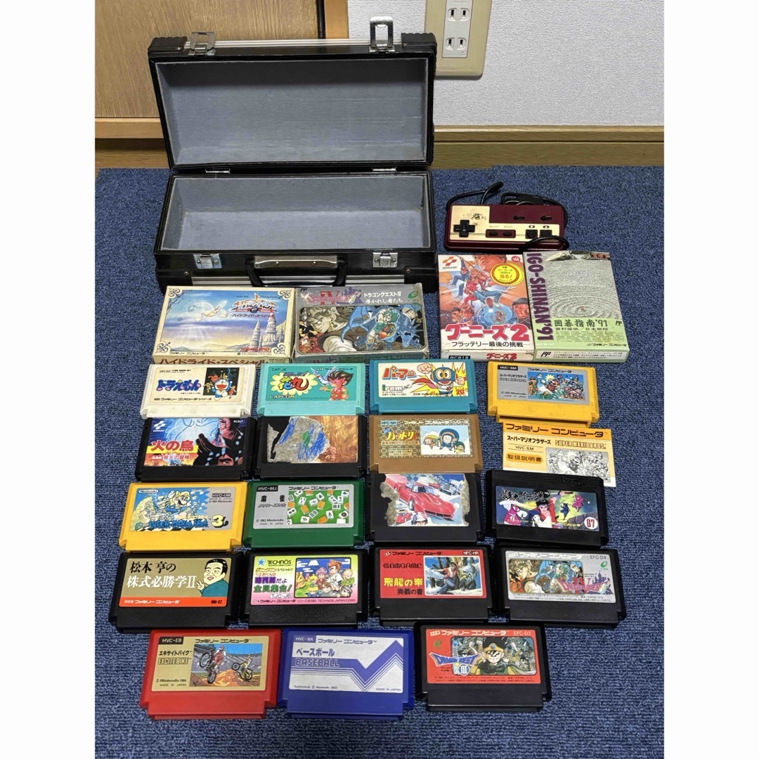 ファミリーコンピュータ - ファミコンソフトセット 希少コントローラー