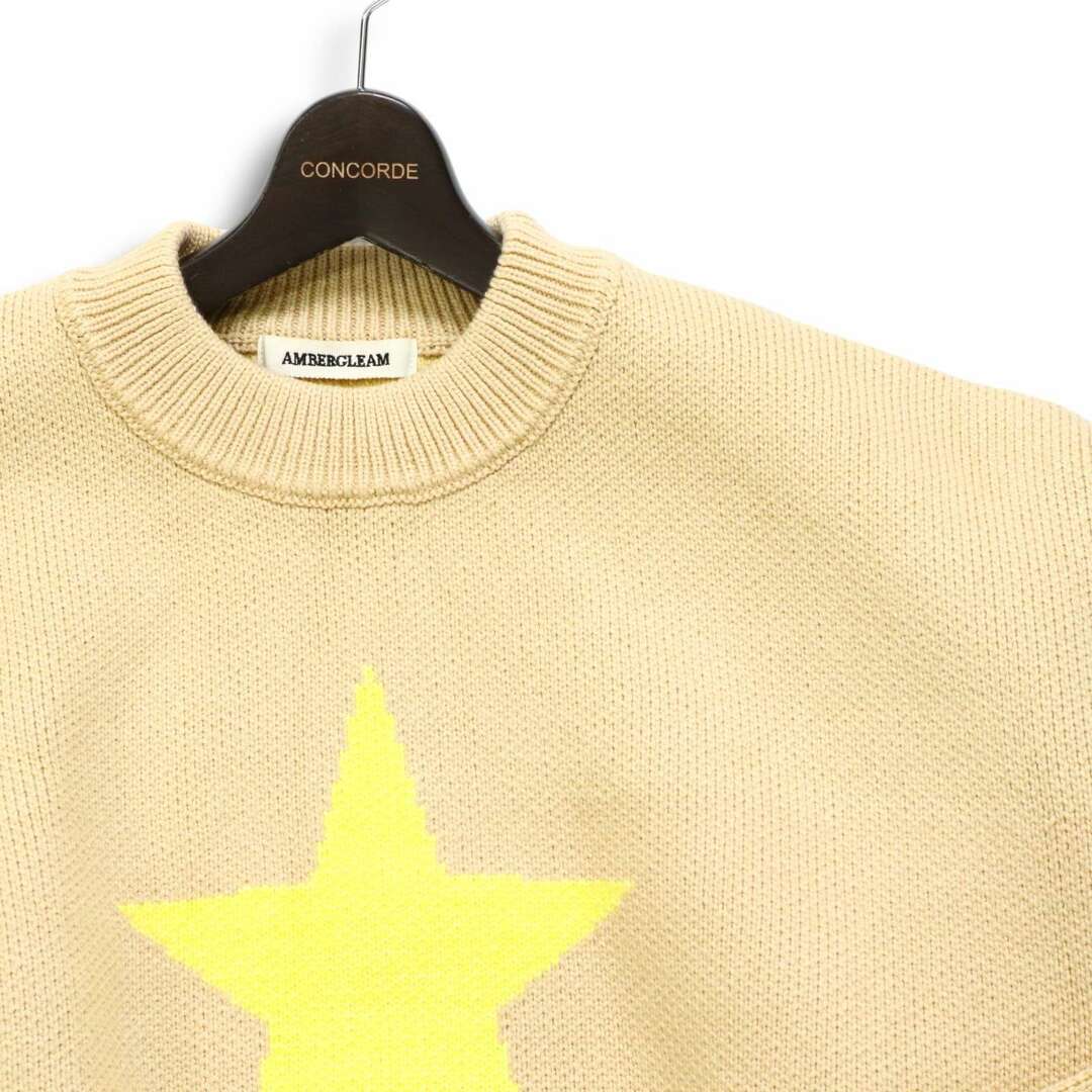 AMBERGLEAM アンバーグリーム 【Star Warm Sweater】秋冬 ショート丈