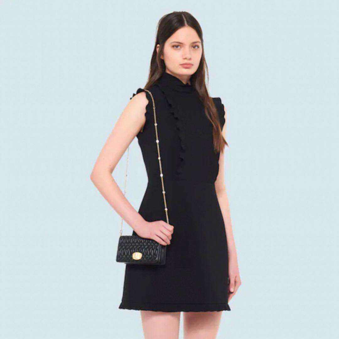 MIU MIU - miumiu クリスタルクロケナッパレザーミニバッグ マトラッセ