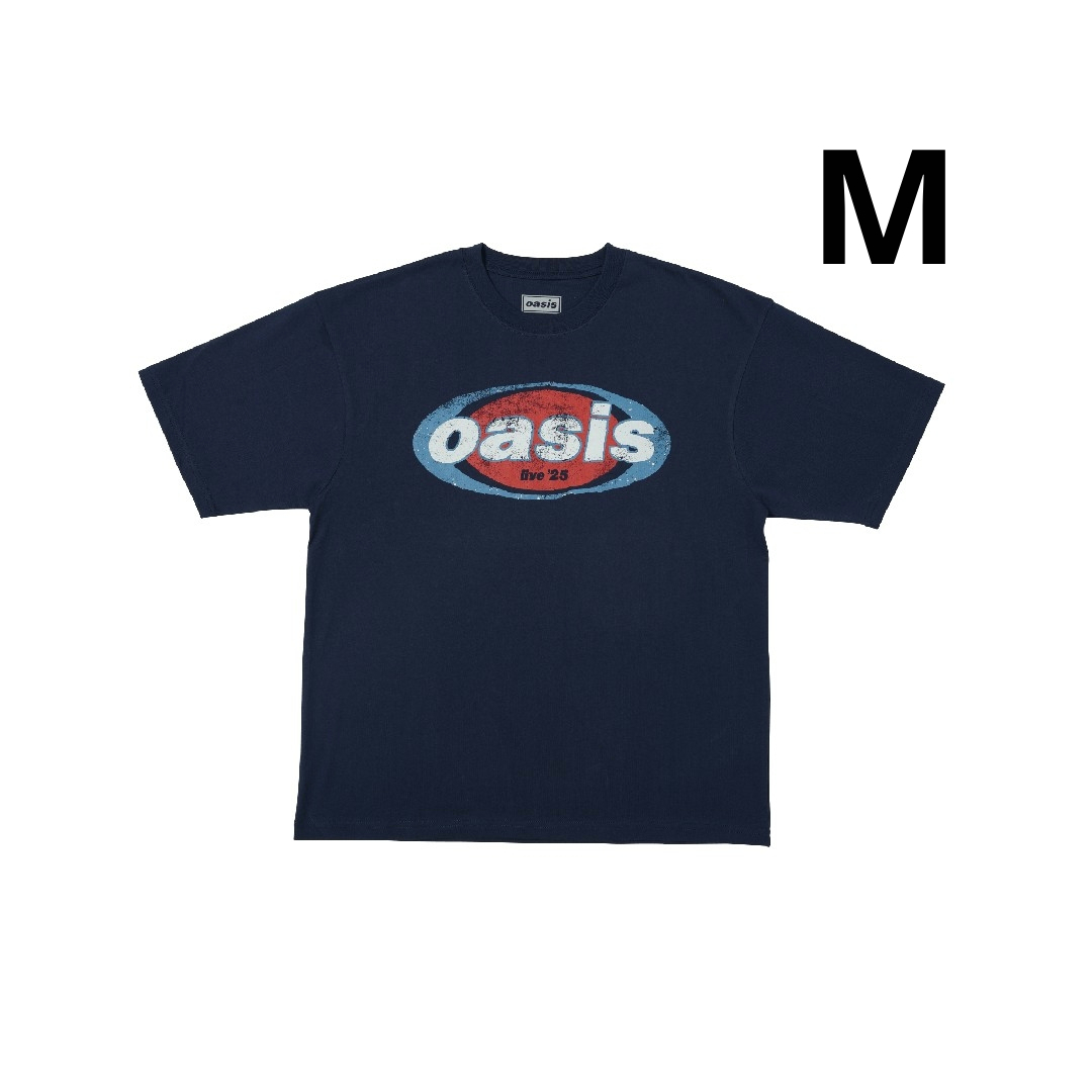 Oasis live'25 logo navy Tシャツ Mの通販 by nnn ｜ラクマ