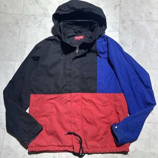 Supreme - SUPREME ナイロンジャケット マルチカラー フード収納 襟