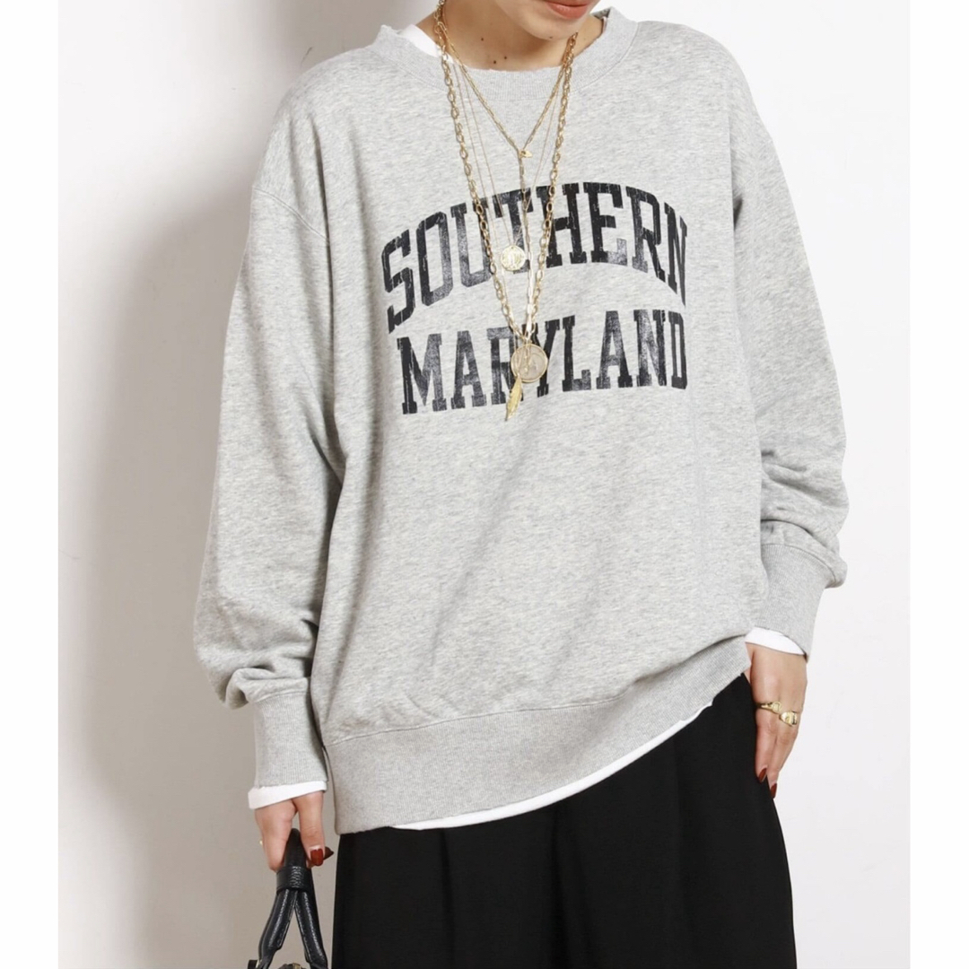 AP STUDIO - 【athletic wear MASON】 別注オーバーカレッジスウェット