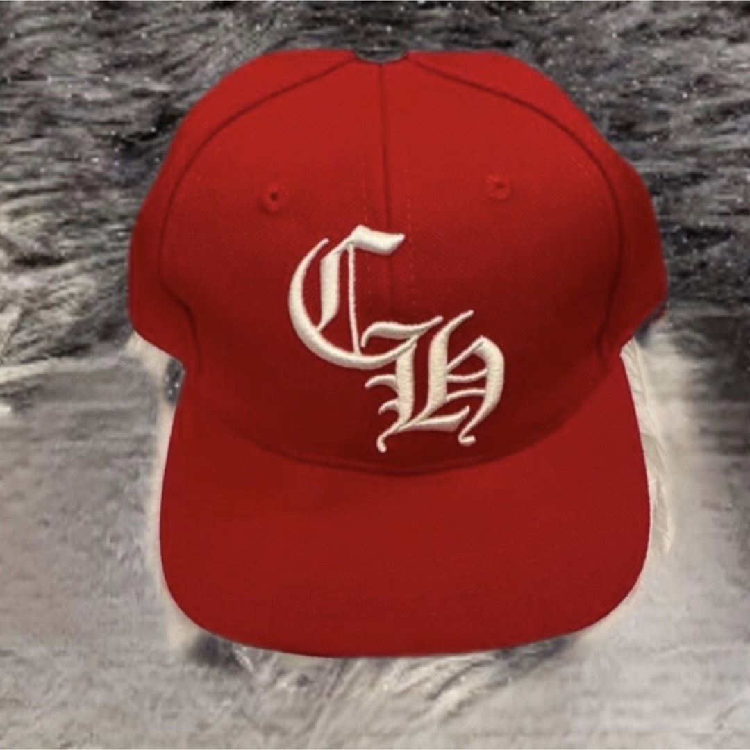 Chrome Hearts - 最新作 CHROME HEARTS 赤 ベースボールキャップの通販