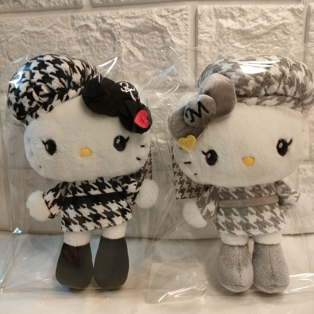 ハローキティ - ハローキティ マスコットホルダー モノクロガーリー