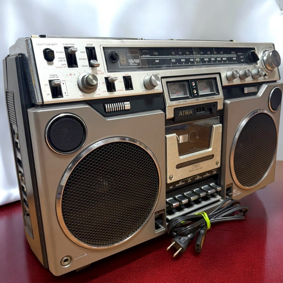 aiwa - ☆良品 AIWA CS-80 ラジカセ FM AM ラジオ カセットレコーダー