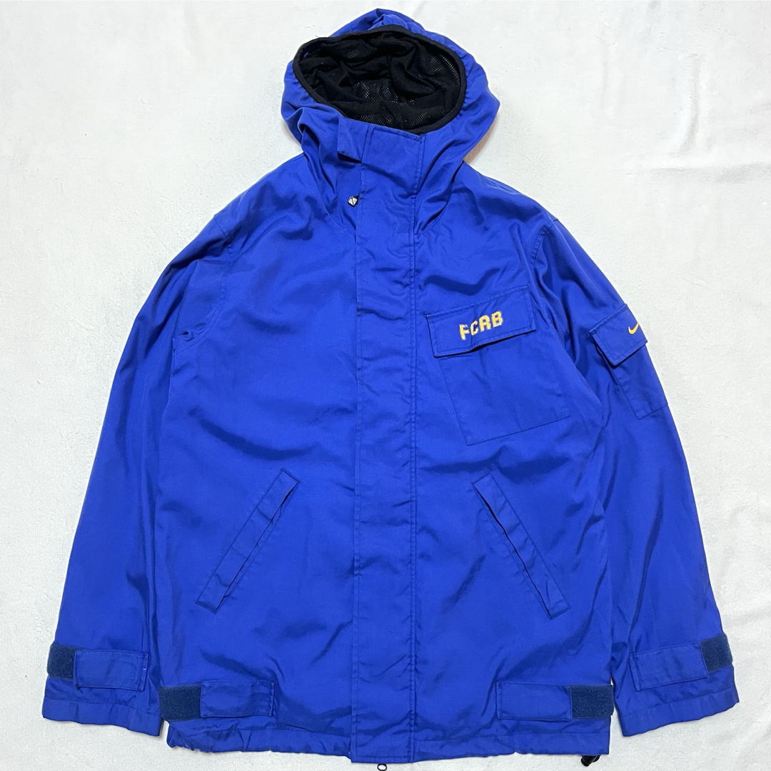 F.C.R.B. - FCRB NIKE 初期 ナイロンマウンテンパーカー ミリタリー