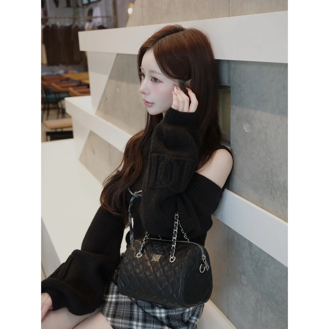 Darich - 新品未開封 ダーリッチ ノベルティ キルティングミニボストン