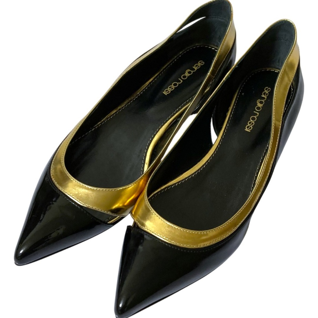 Sergio Rossi - 新品同様 Sergio Rossi セルジオロッシ バイカラー