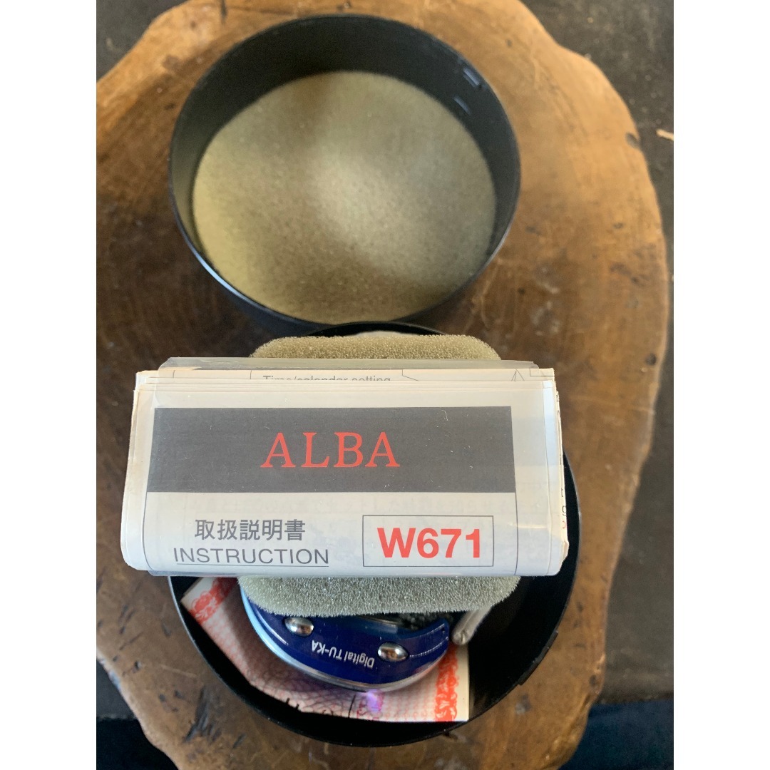 ALBA - 97年未使用 セイコー アルバ スプーン W671 KENWOOD 動作確認済