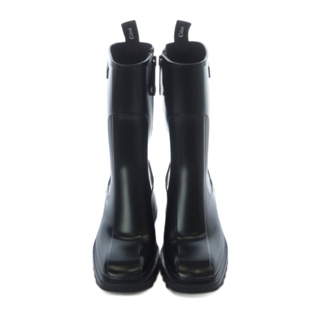 Chloe - クロエ BETTY レインブーツ 36 23cm 黒 ブラック チャンキー