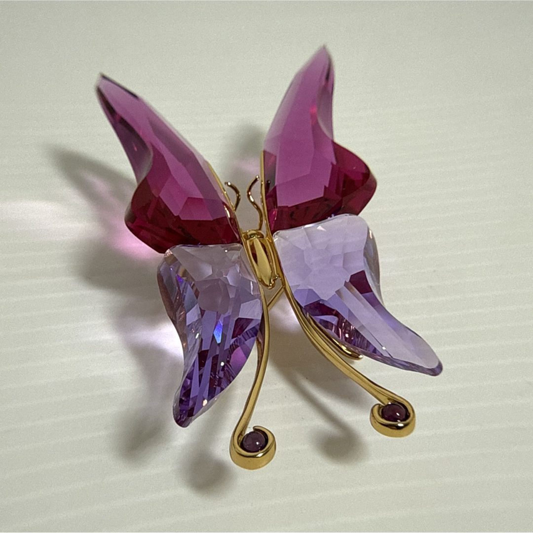 レア！スワロフスキー ブローチ 蝶 バタフライ 2004年 廃盤 シルバー925