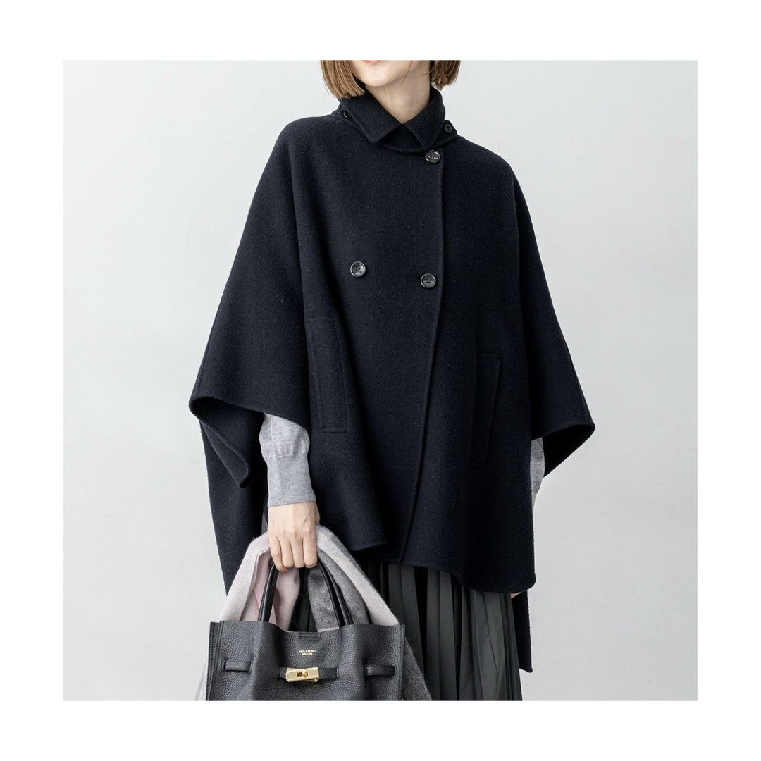 23区 - 23区 【見上愛さん着用】ウールライトリバー ポンチョ