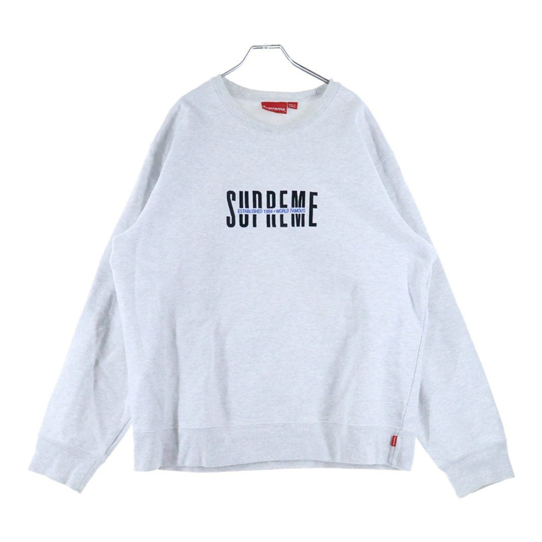 Supreme - SUPREME シュプリーム 18AW World Famous Crewneck ワールド