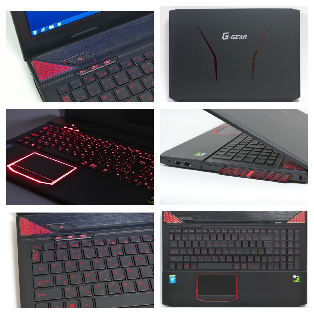 ★赤くたぎるゲーミングPC「G-GEAR」★爆速i7&高速SSD&GTX960M ☆赤くたぎるゲーミングPC｢G-GEAR｣☆爆速i7&高速SSD>X960M