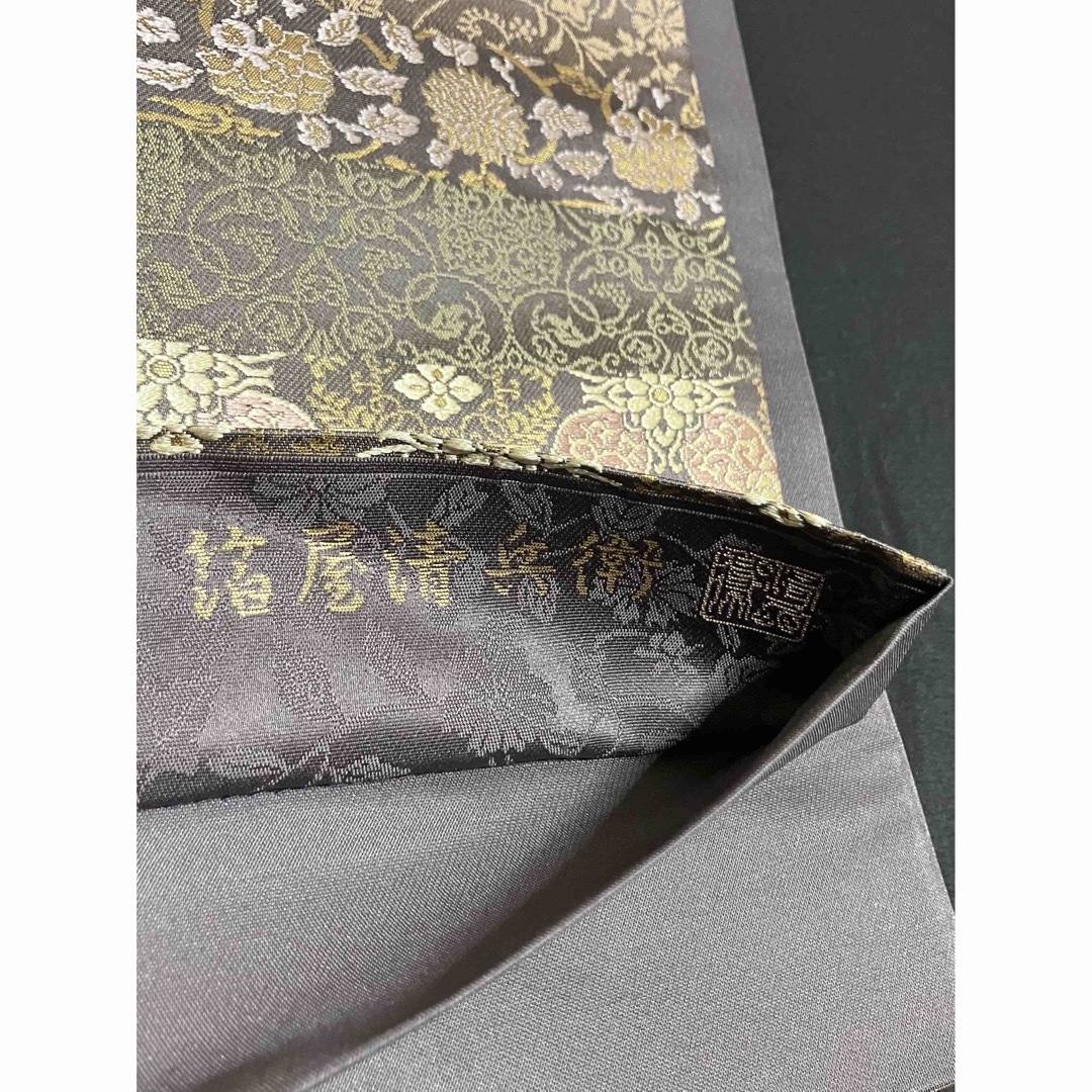 箔屋清兵衛 袋帯 双図柄 名物裂文様 全通日本の心 共