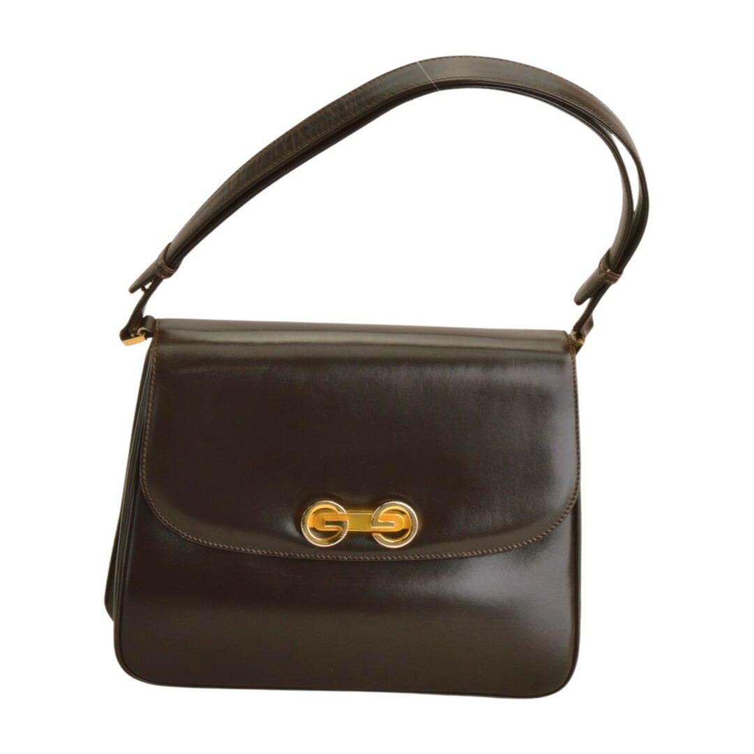 GUCCI - グッチ GUCCI ショルダーバッグ GG カーフレザー がま口コイン