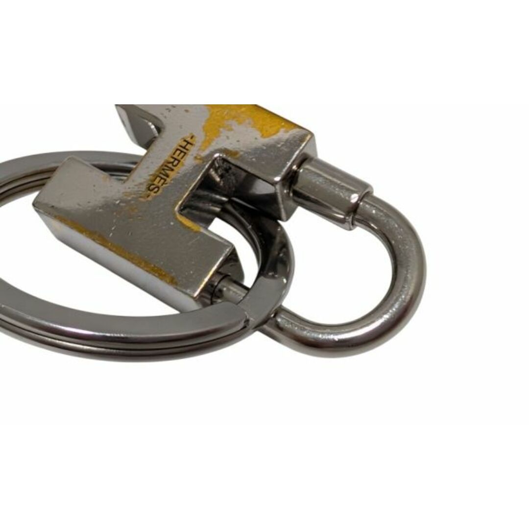 エルメス カデナ キーリング クイズ レインボー Hロゴ パラジウム