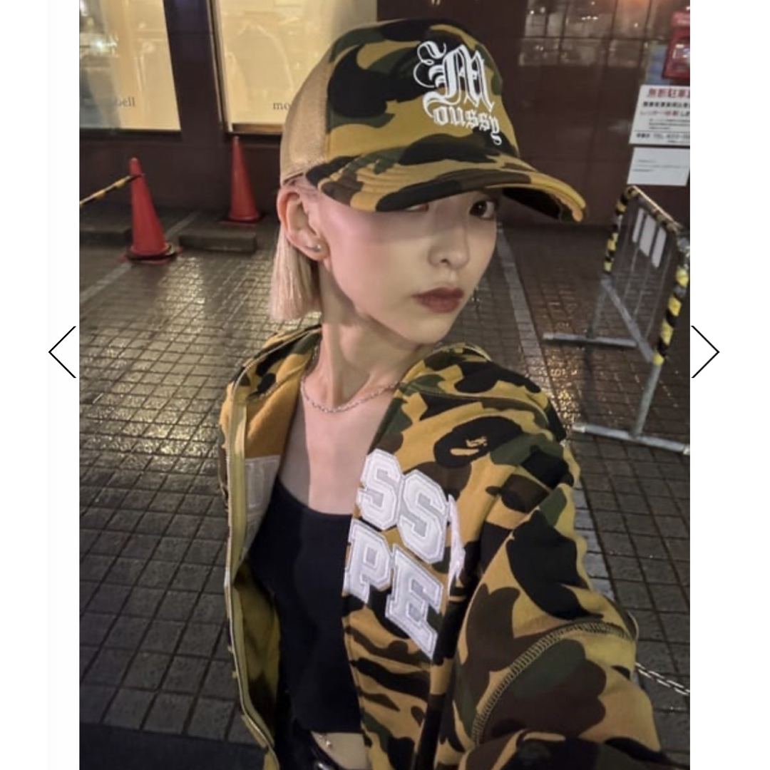 moussy - MOUSSY×APEコラボ BP/MS REISSUE MESH キャップ 新品の通販