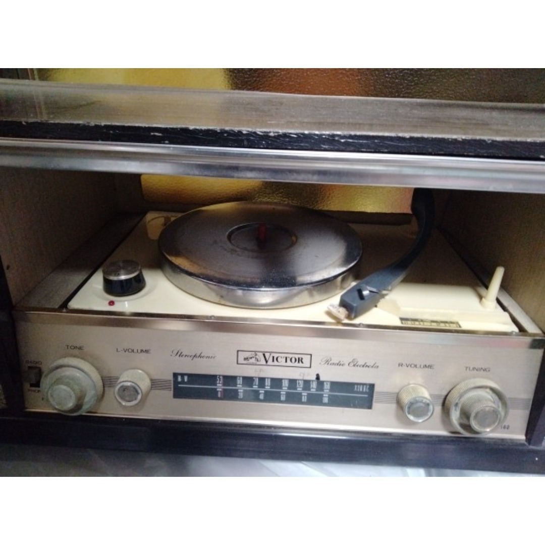 真空管 レコードプレーヤー・ラジオ ビクター STL-160 エレクトローラ