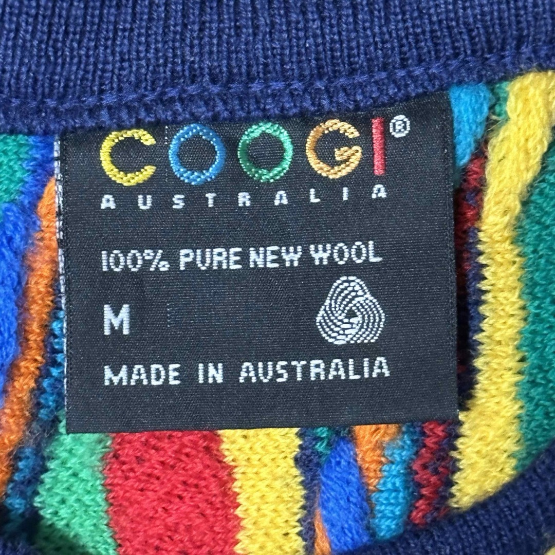 COOGI - M/ COOGI/クージー/マルチカラー3Dニット/セーター
