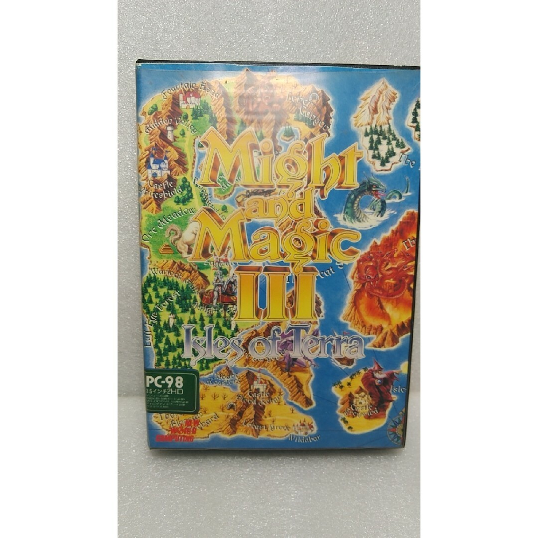 □絶版ゲーム□ PC-9801 マイトアンドマジックⅢ 入手困難貴重レアRPG