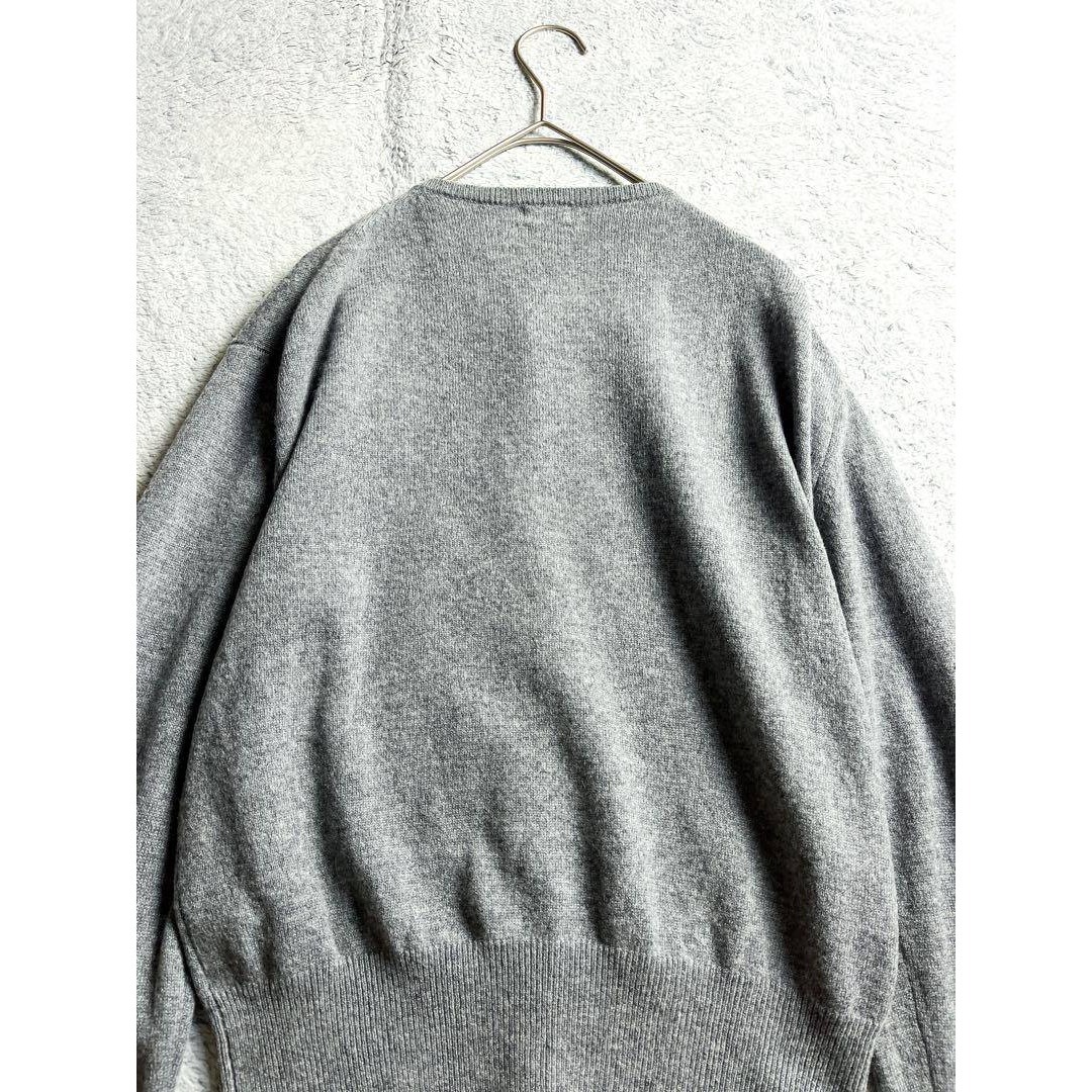 IENA】イエナ カシミヤ100% ノーカラーカーディガン チャコールグレー