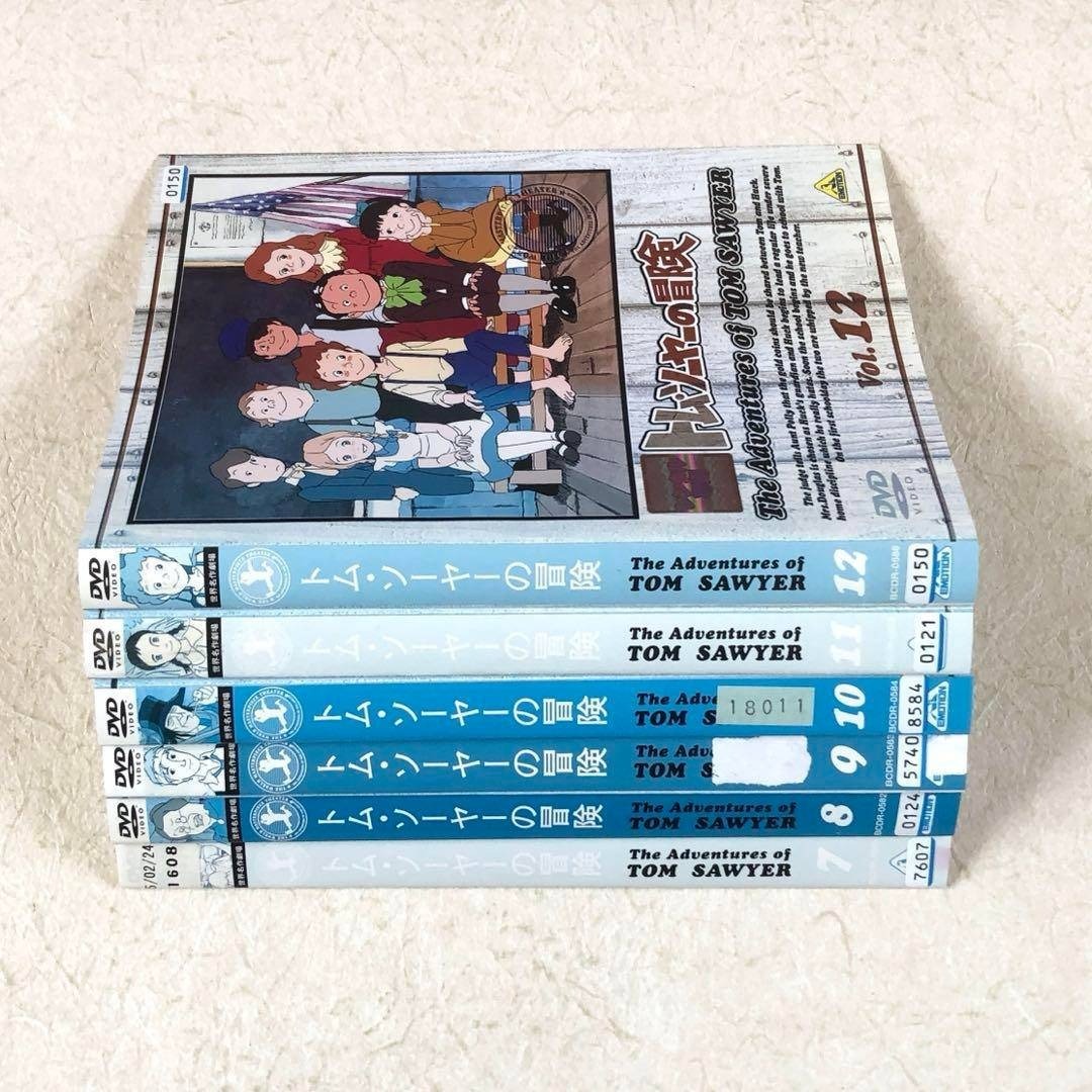 世界名作劇場 トム・ソーヤーの冒険 全12巻 DVD レンタル落ちの通販 by