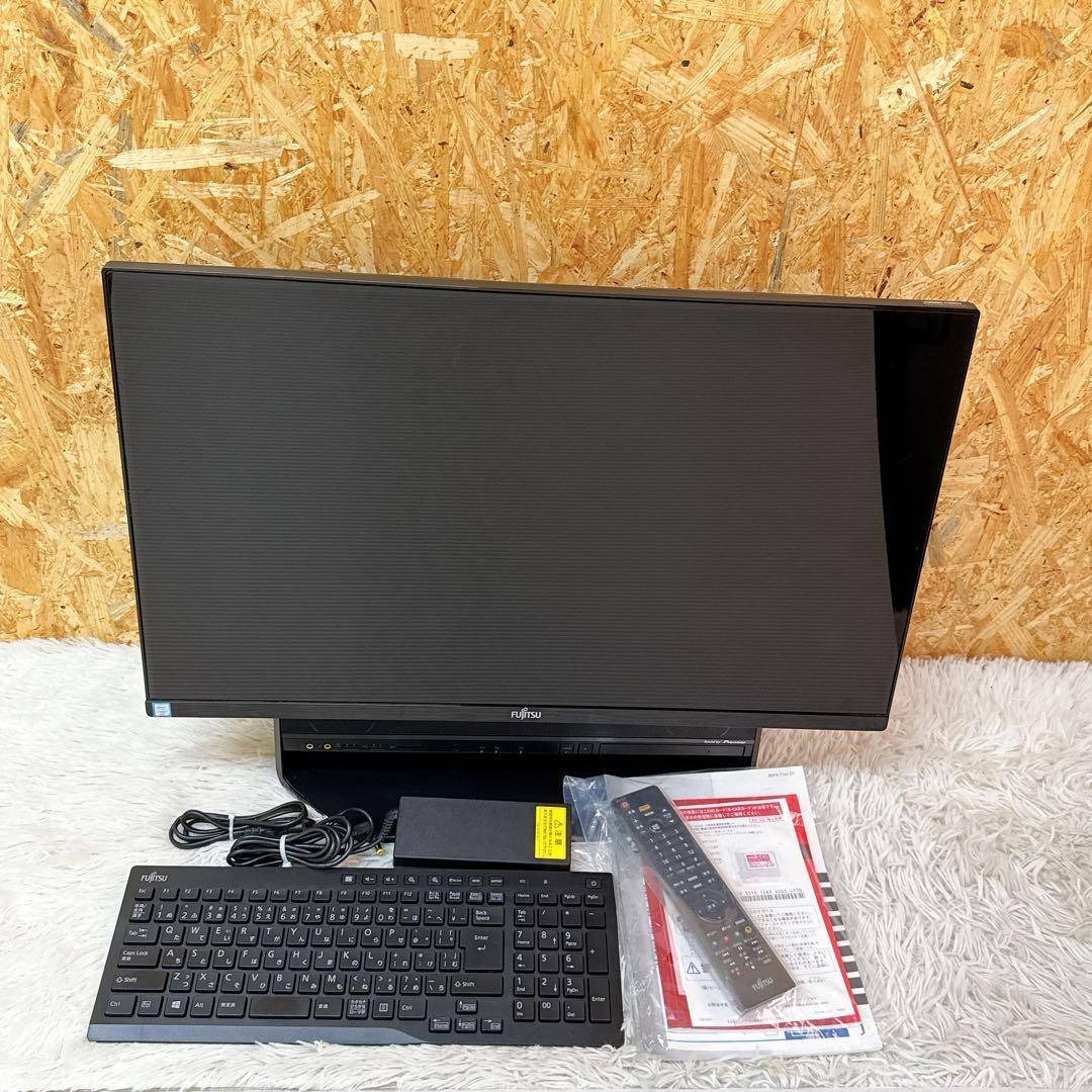 富士通一体型PC FH90/A3/i7-6700HQ/8GB/3TB 27インチの通販 by
