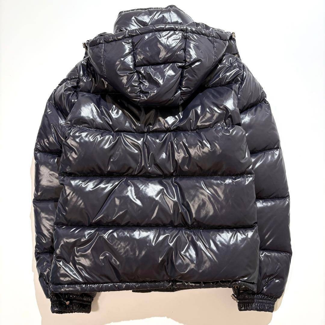 MONCLER - 【美品】MONCLER ダウンジャケット フーディー デカロゴ K2