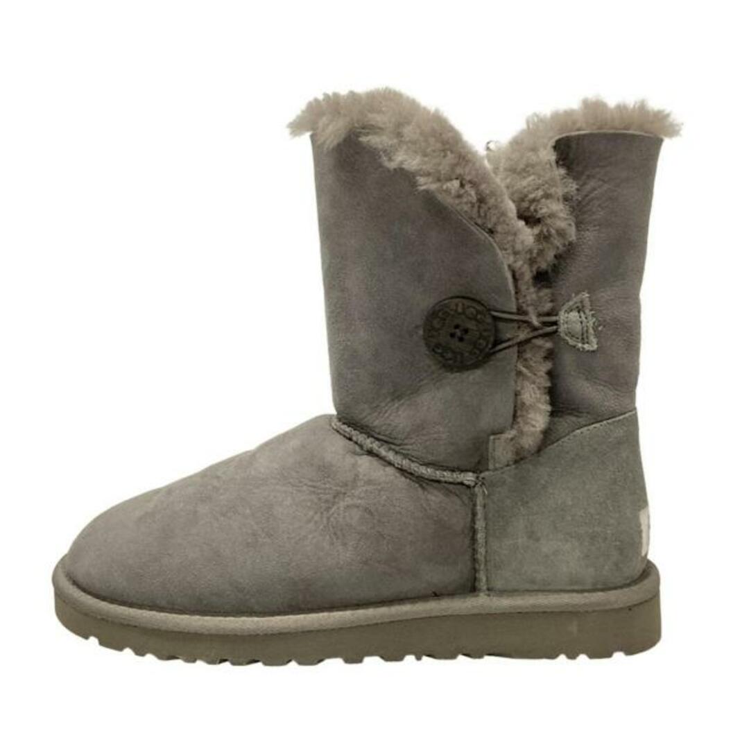 UGG - UGG(アグ) ショートブーツ W8 - グレー ムートンの通販 by