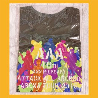 M ブラック 黒 AAA LIVE Tシャツ 10th アニバーサリー 2015の通販 by