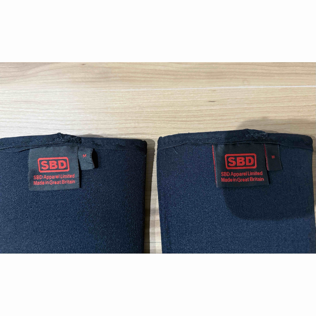 SBD エルボースリーブ M ブラック/レッド 筋トレ トレーニング ジムの