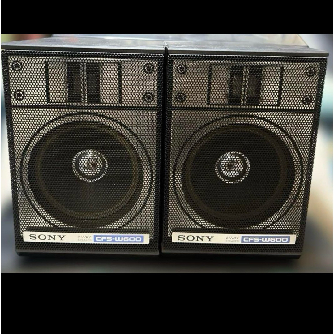 SONY SONY ソニー ダブルラジカセ CFS-W600 ラジカセ 本体 昭和レトロ