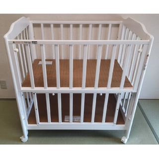 送料込み KATOJI ベビーベッド タチベッド スヌーピーベッドマット付き