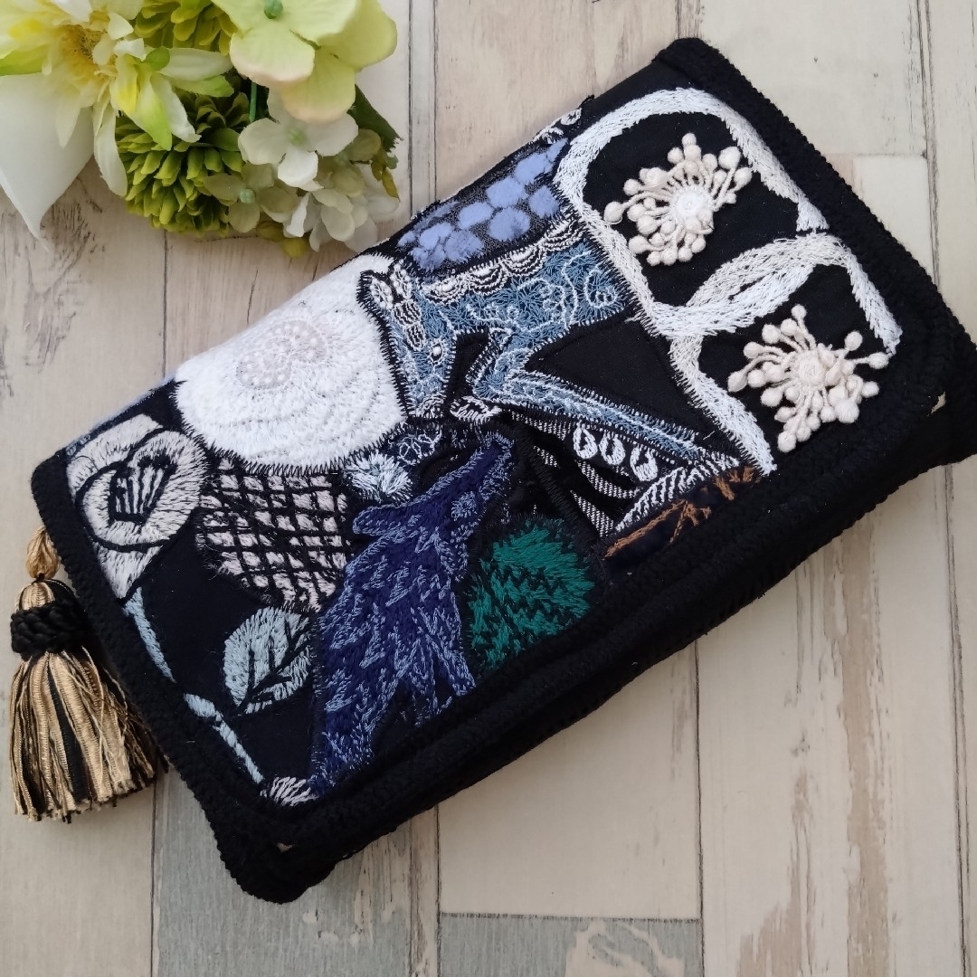 mina perhonen - 【ミナペルホネン】ハンドメイド ポシェット ポーチ