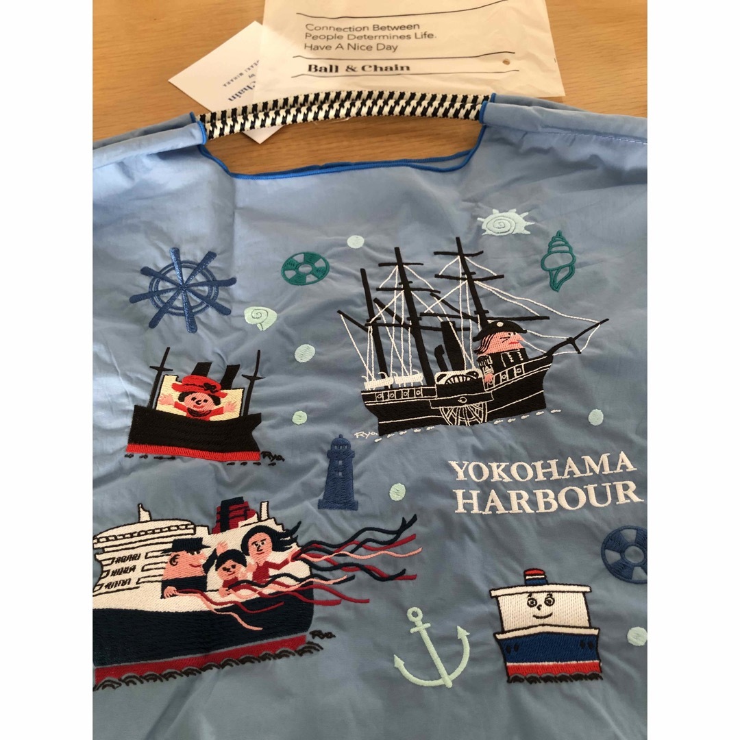 ボールアンドチェーン 横浜そごう40周年 ハーバー コラボ エコバッグの