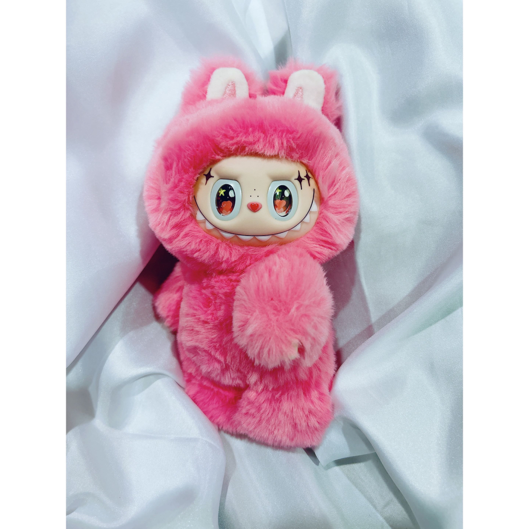 Zimomo labubu ラブブ ジモモ カスタム ピンク海外限定の通販 by