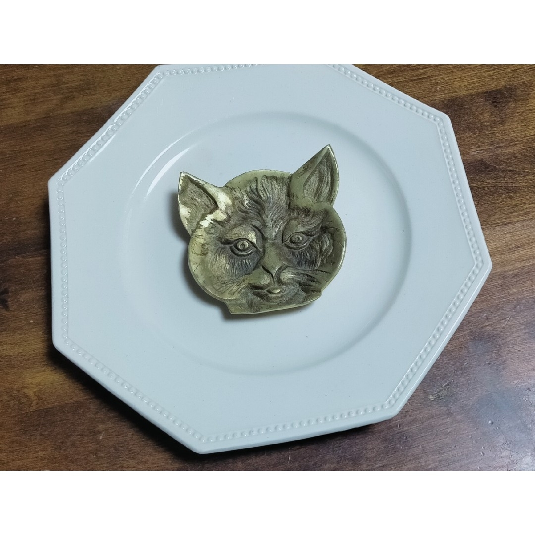 フランス アンティーク 猫のトレイの通販 by パンナコッタ's shop｜ラクマ