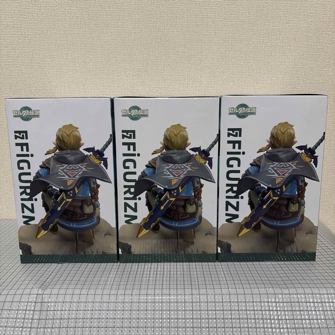 ゼルダの伝説 ティアキン リンク フィギュア 3個セットの通販 by ゲン