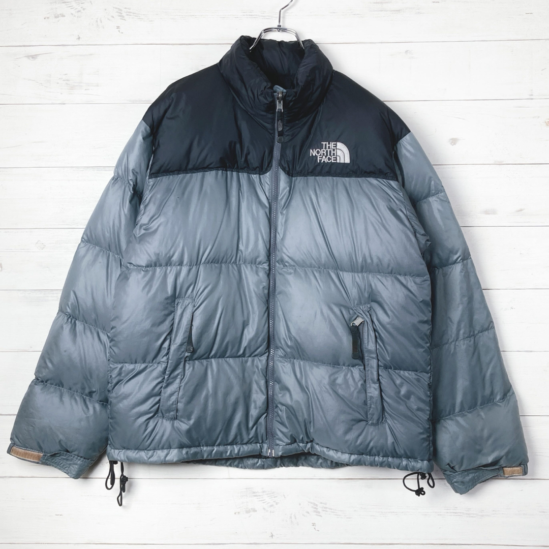 THE NORTH FACE - ノースフェイス ダウンジャケット ヌプシ ロゴ刺繡