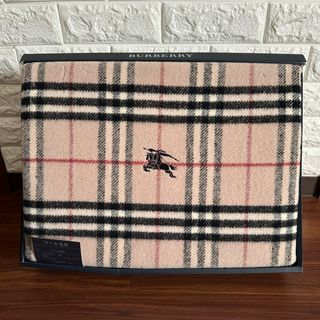 BURBERRY - BURBERRY 毛布 ウール チェック柄の通販 by nnnnn's shop