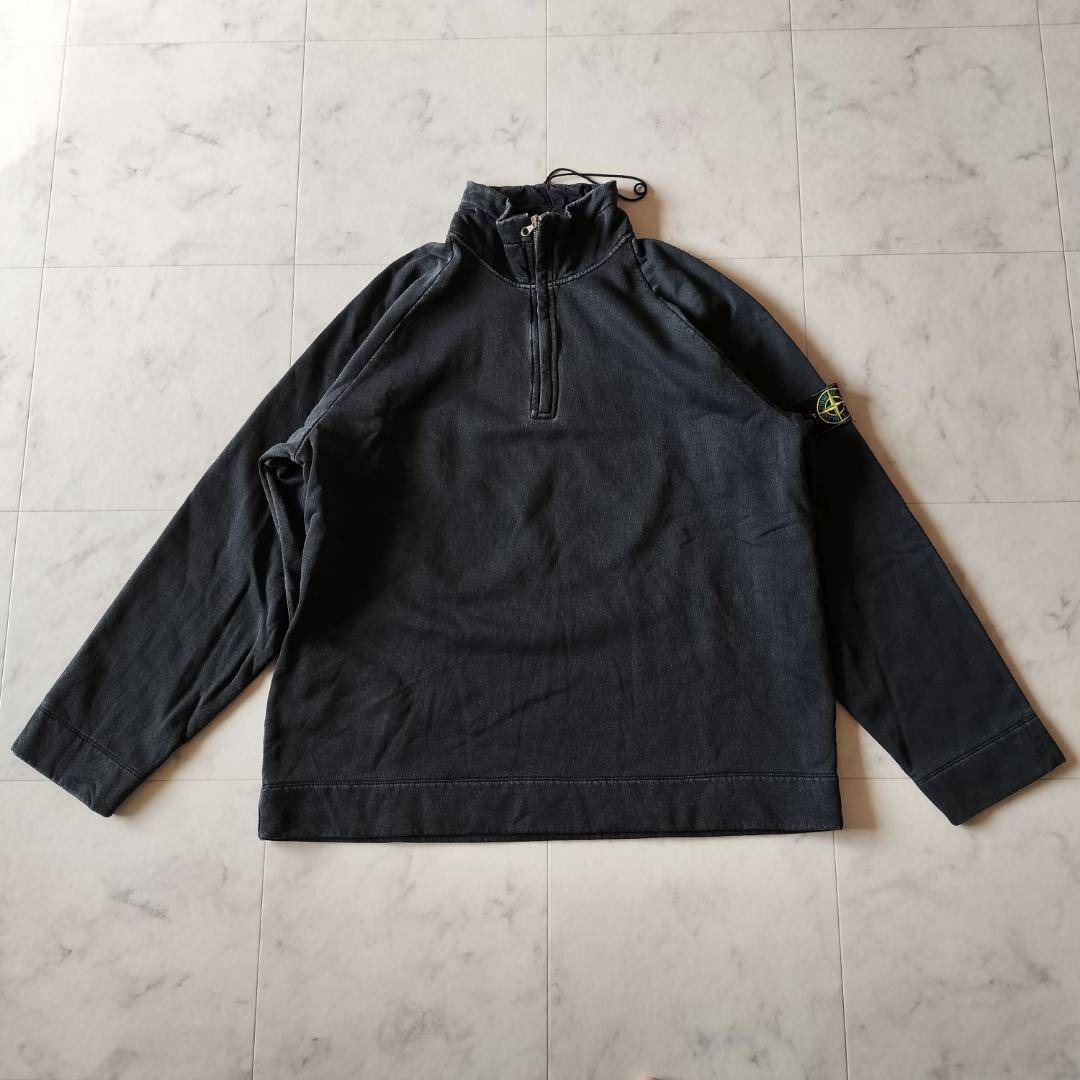 STONE ISLAND - 希少 ストーンアイランド 96AW グリーンエッジ ハーフ