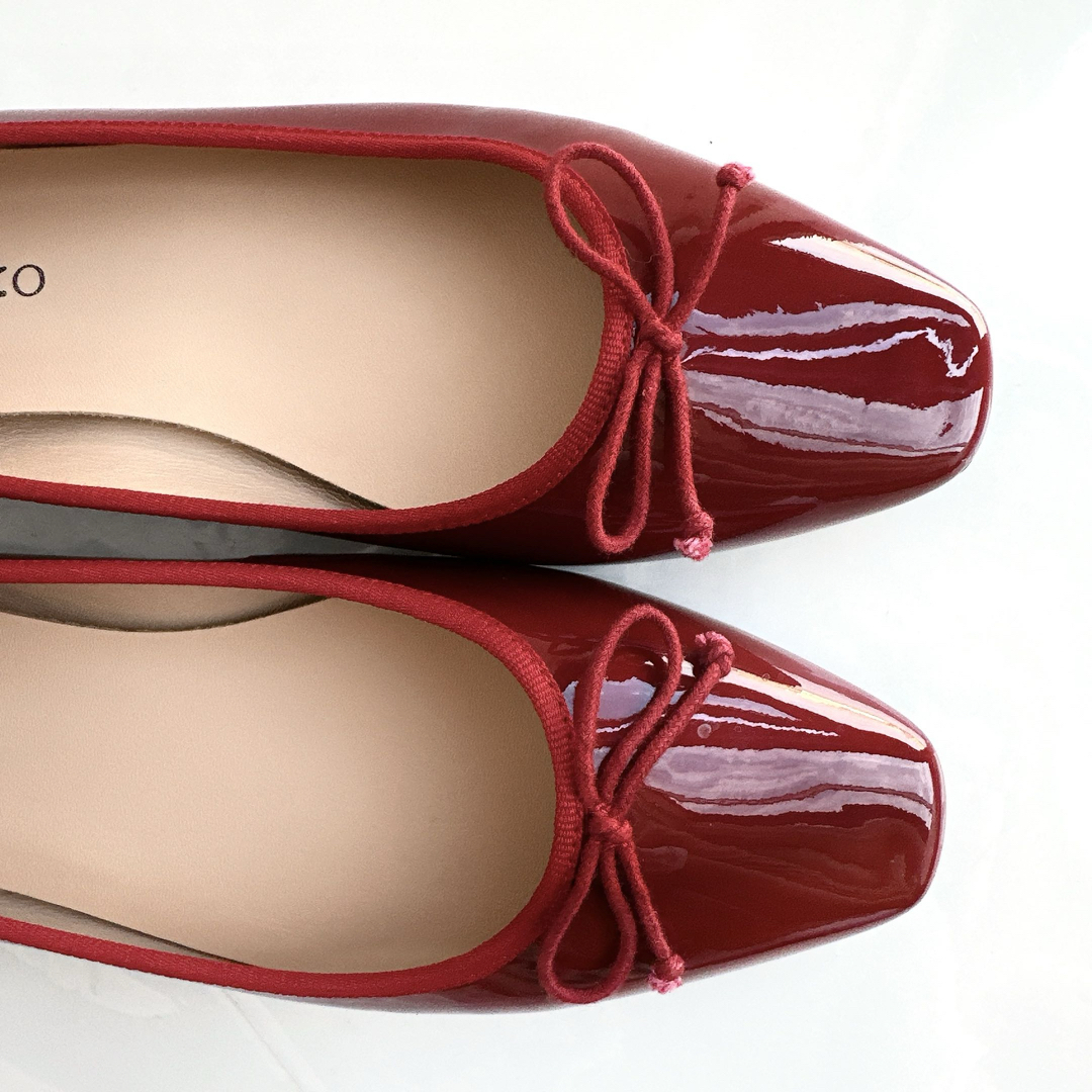 repetto - repetto レペット リボン バレリーナ フラットシューズ
