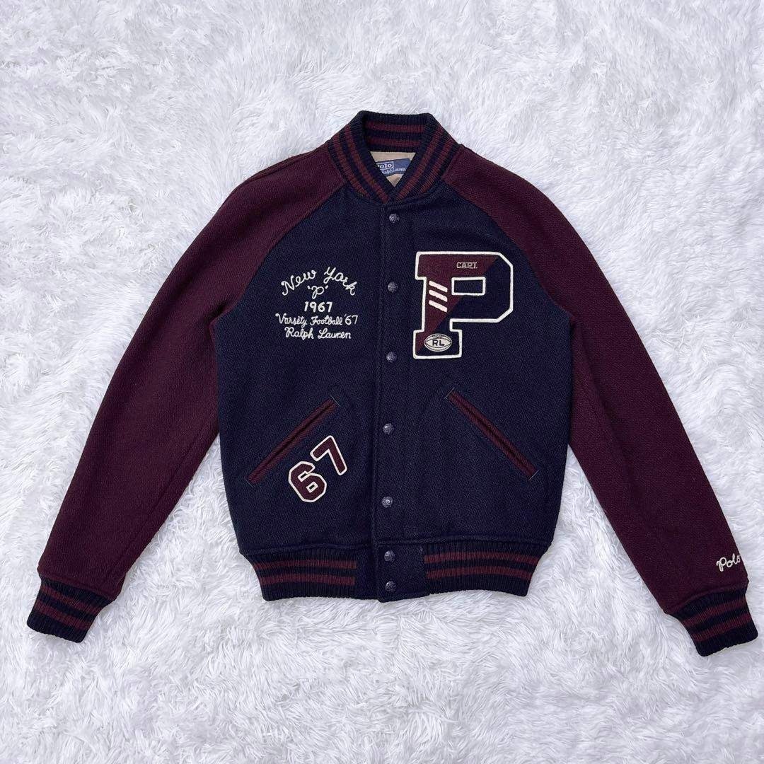 POLO RALPH LAUREN - 【美品】POLO RALPH LAUREN レターマンジャケット