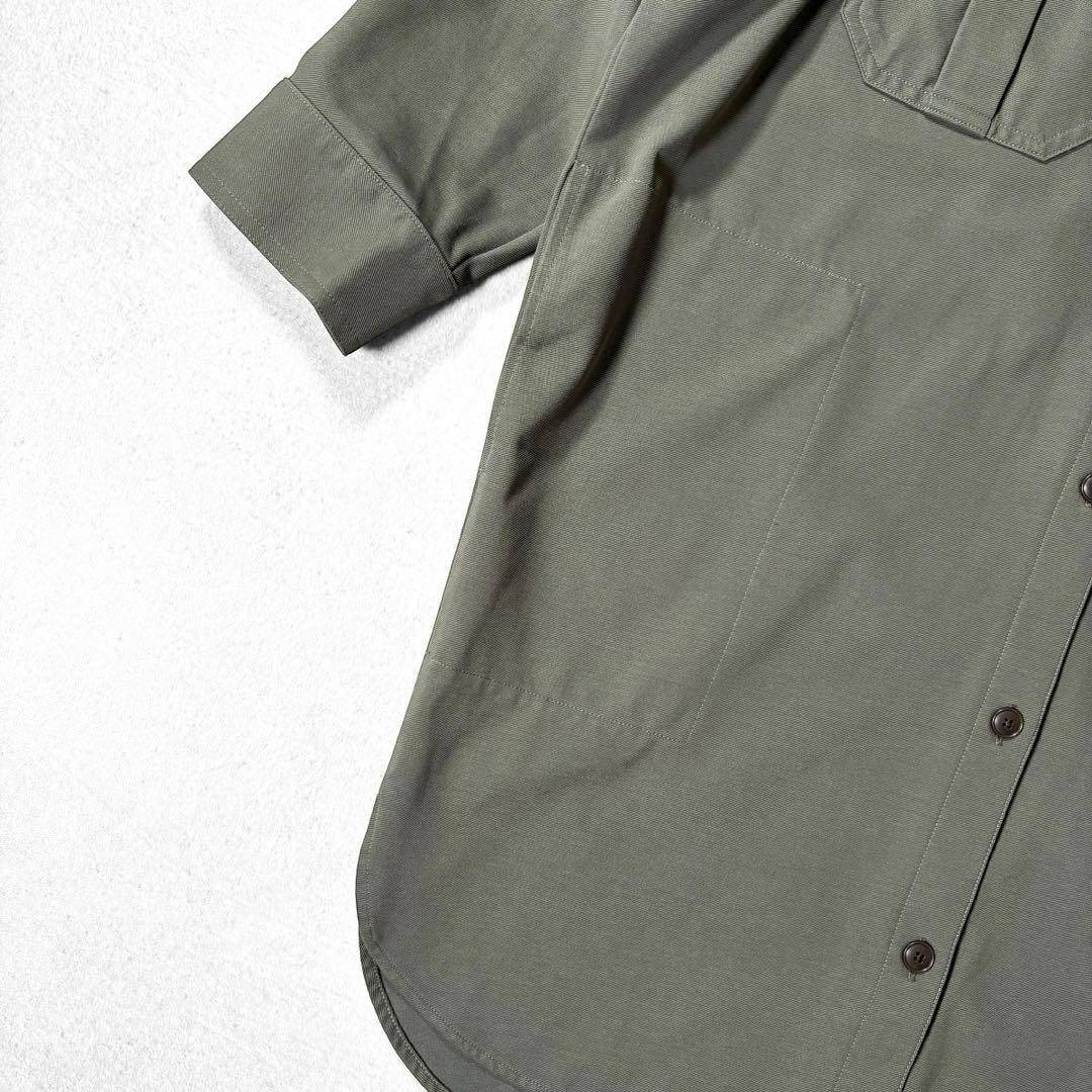 極美品 コグザビッグスモーク サファリシャツ 日本製 コクーン 別注