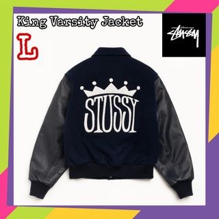 STUSSY - 【世界1000着限定】stussy varsity jacket 2003の通販 by T