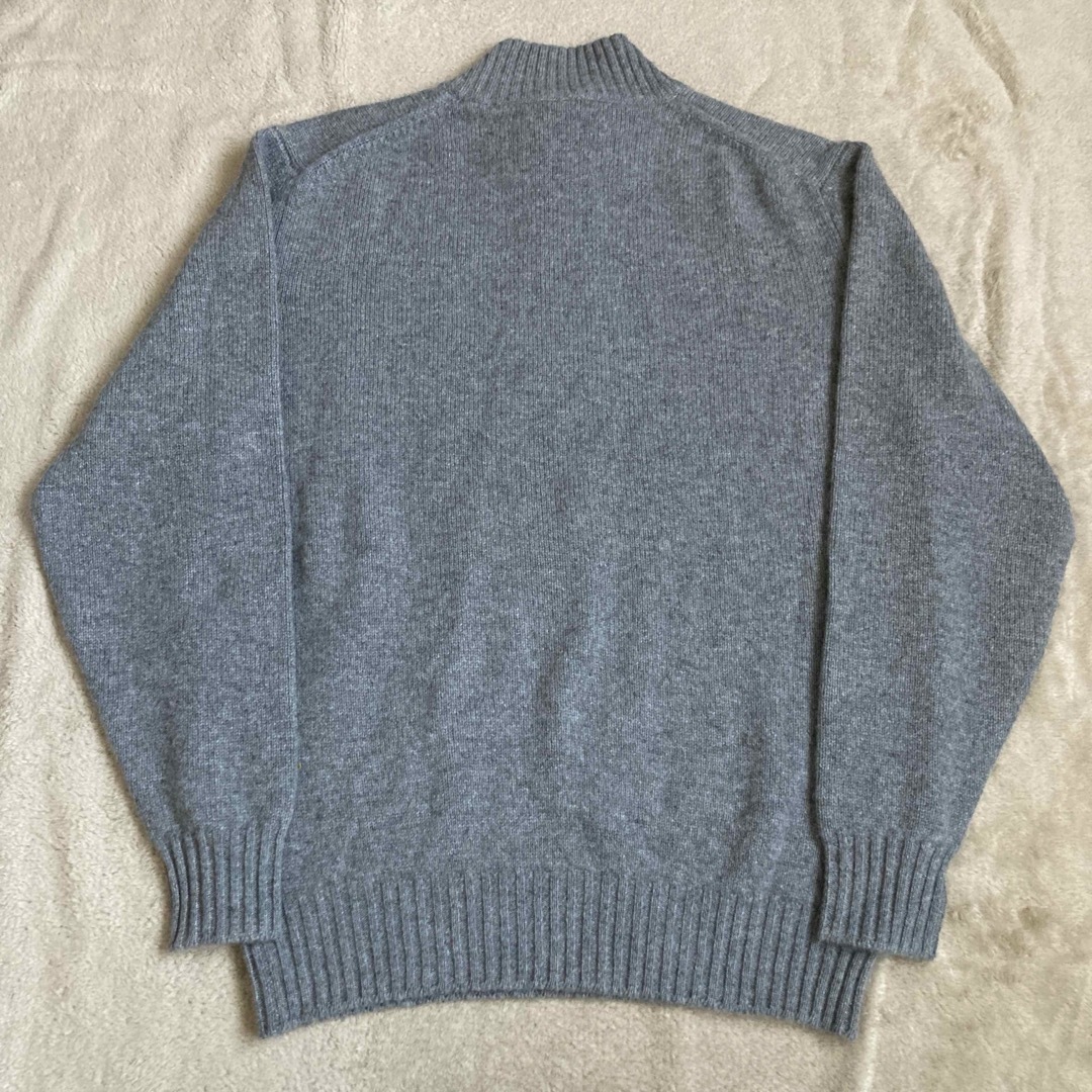 vintage KING DEERカシミヤ100% ハイネック ニット セーター